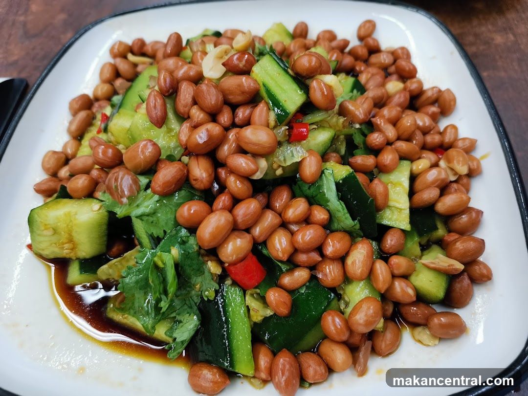 Peanut and Cucumber Salad