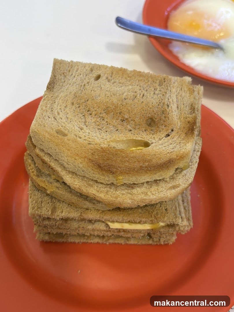 Toast with Butter and Soft-Boiled Eggs
