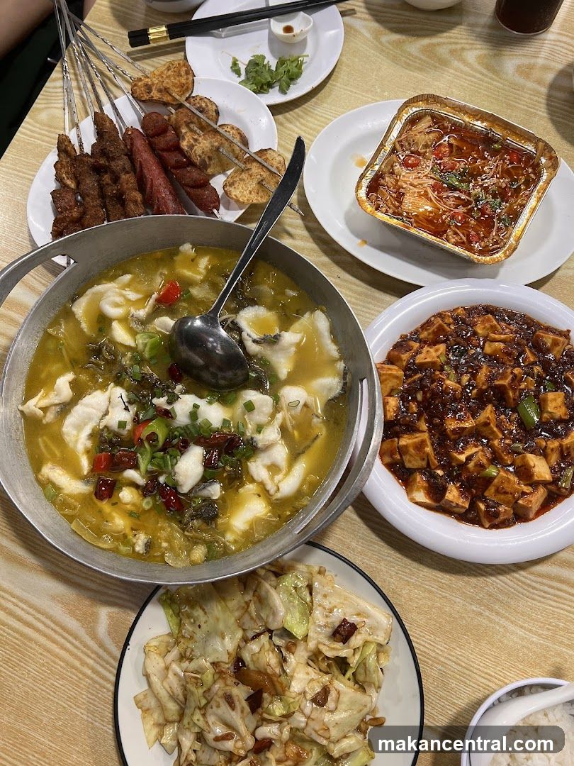Chinese Food Spread