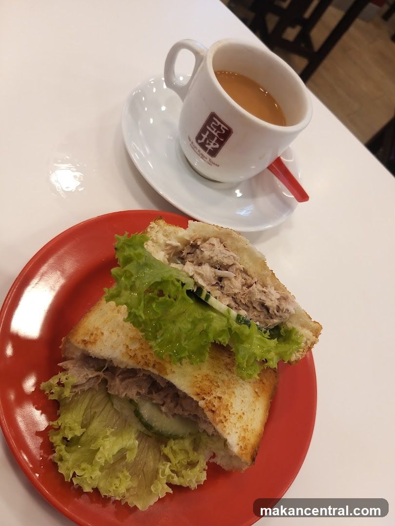 Tuna Sandwich and Tea