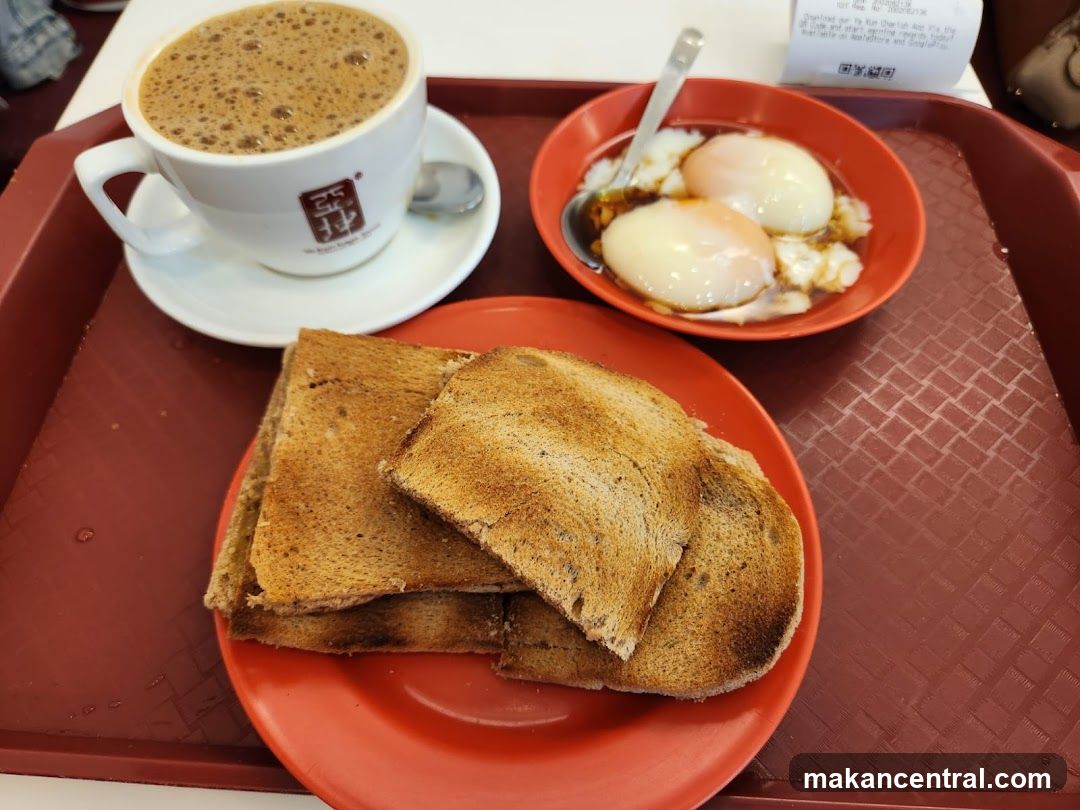 Kopi and Toast Set