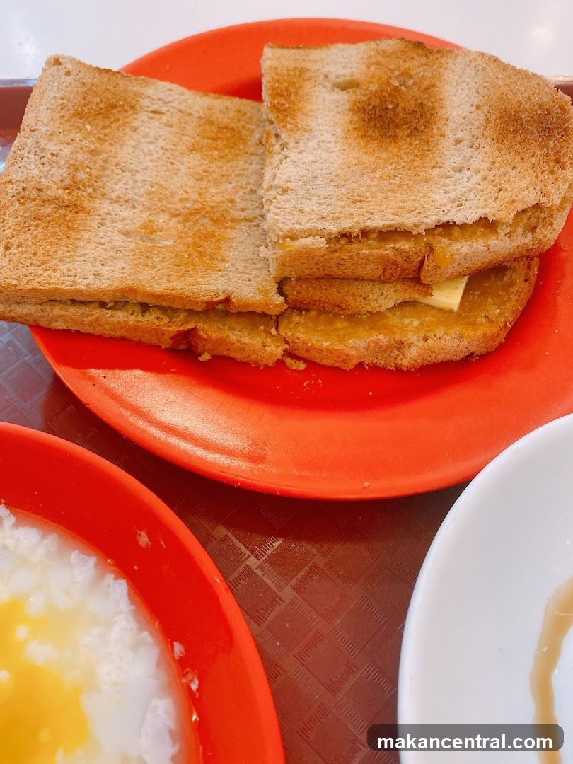 Toast with Butter and Kaya