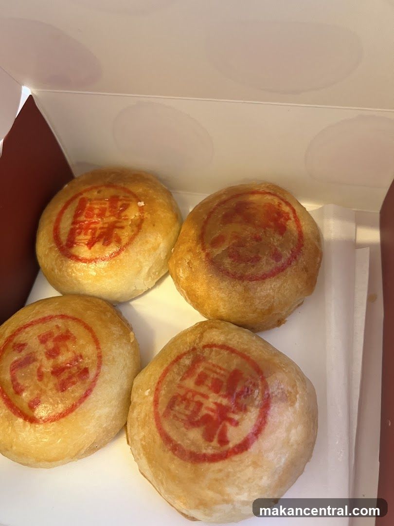 Four Pastries in a Box