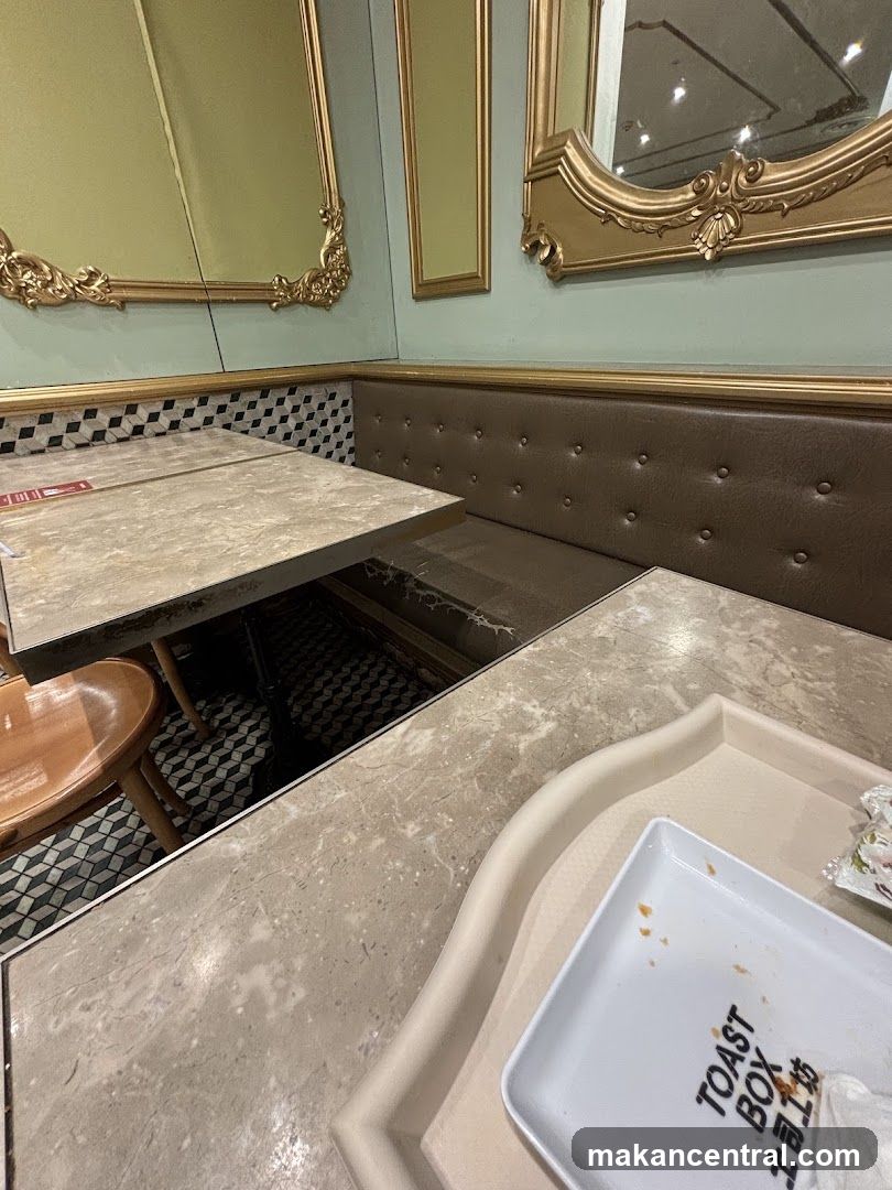 Restaurant Interior with Seating