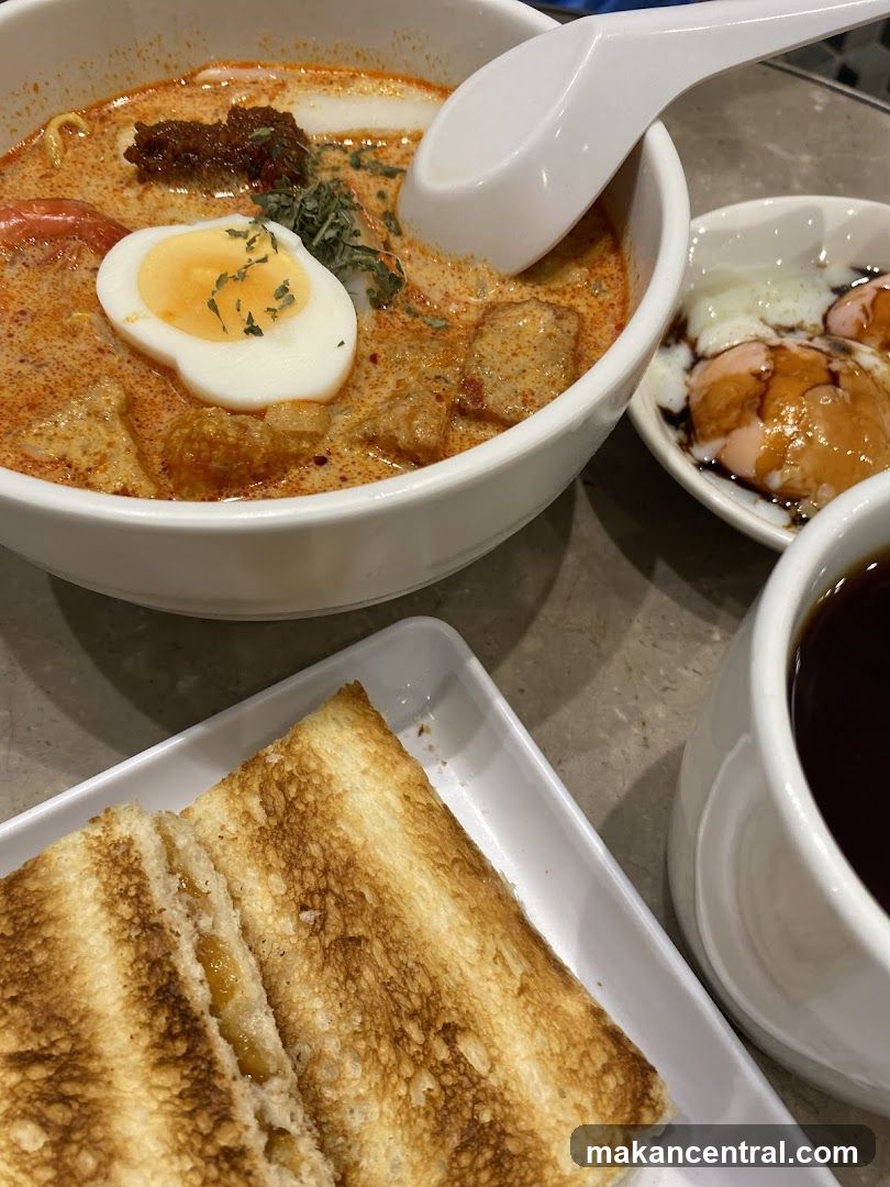 Laksa and Toast