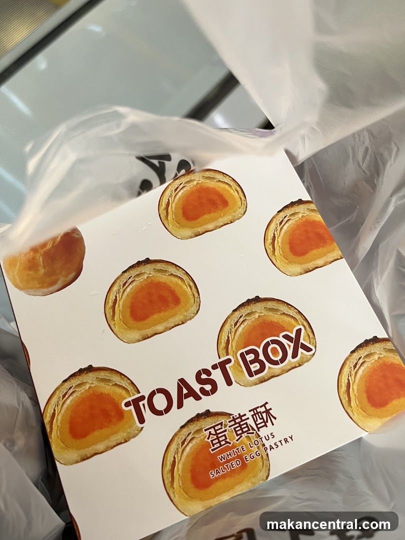 Toast Box Pastry Box