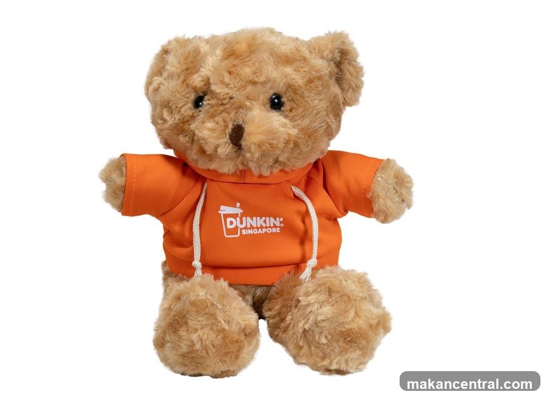 Dunkin' Singapore Teddy Bear