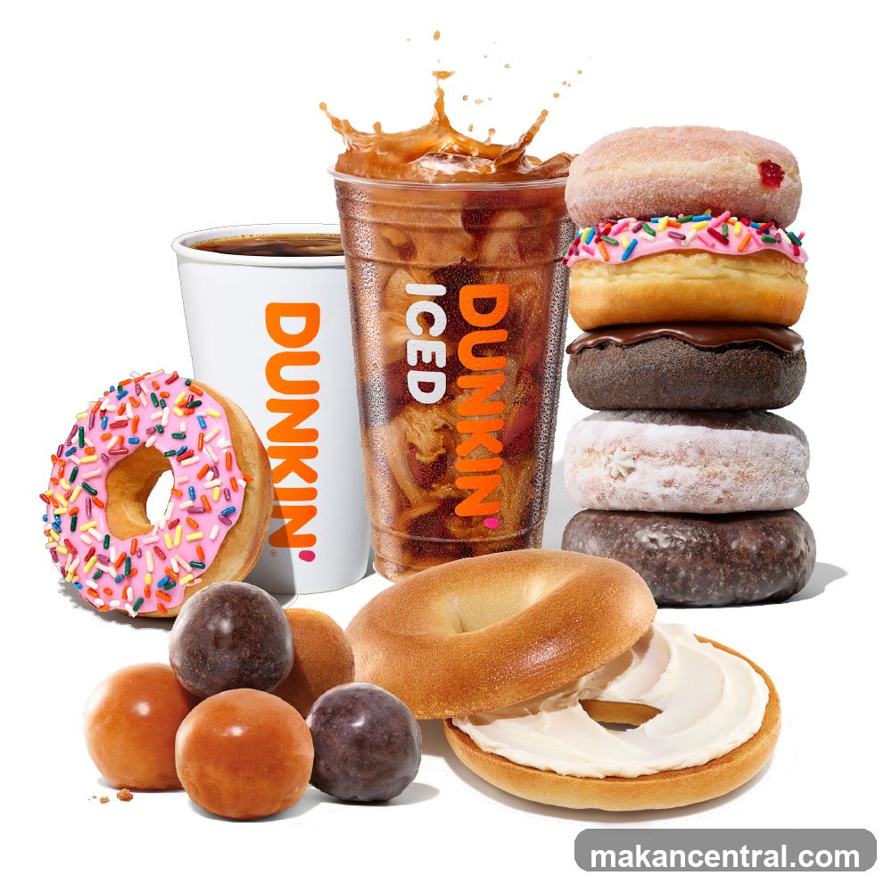 Dunkin' Donuts and Drinks