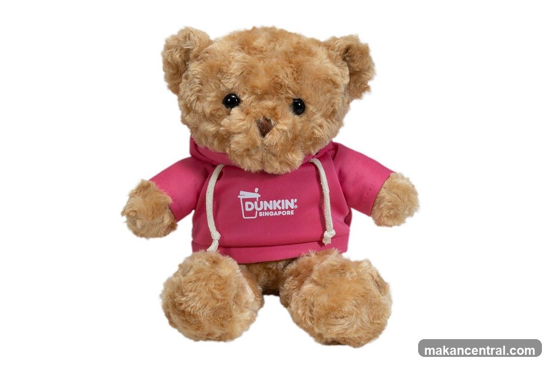 Dunkin' Singapore Teddy Bear