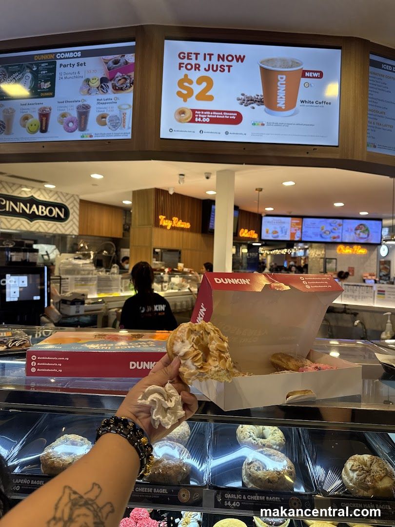 Dunkin' Donuts display
