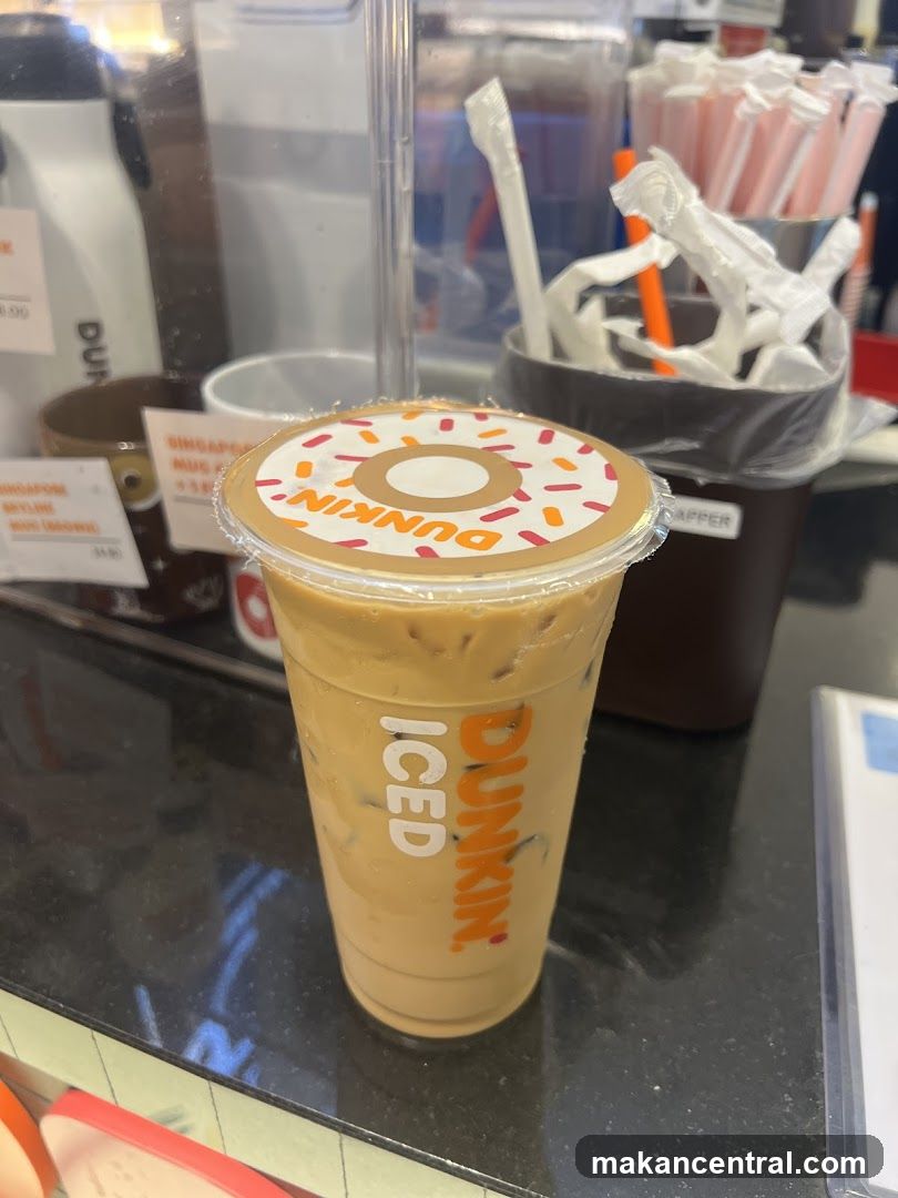 Iced Coffee from Dunkin'
