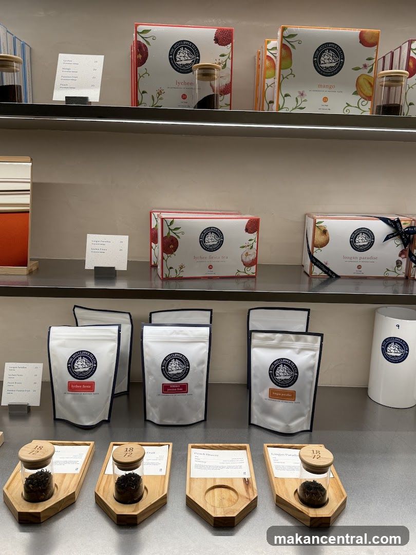 Tea Products Display