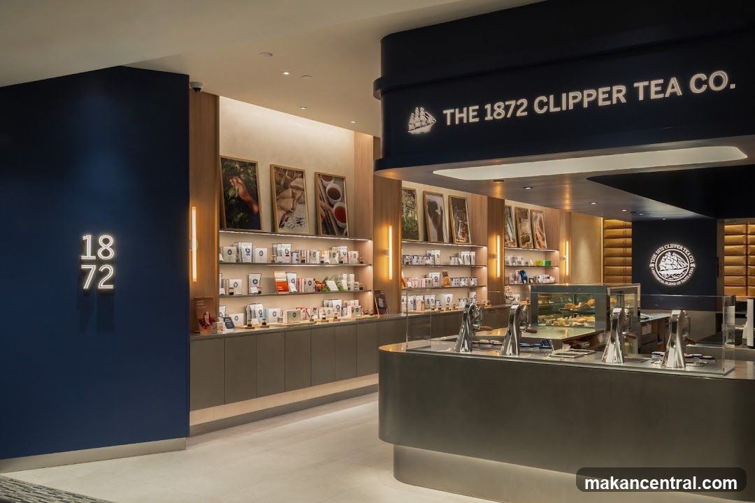 The 1872 Clipper Tea Co. Interior