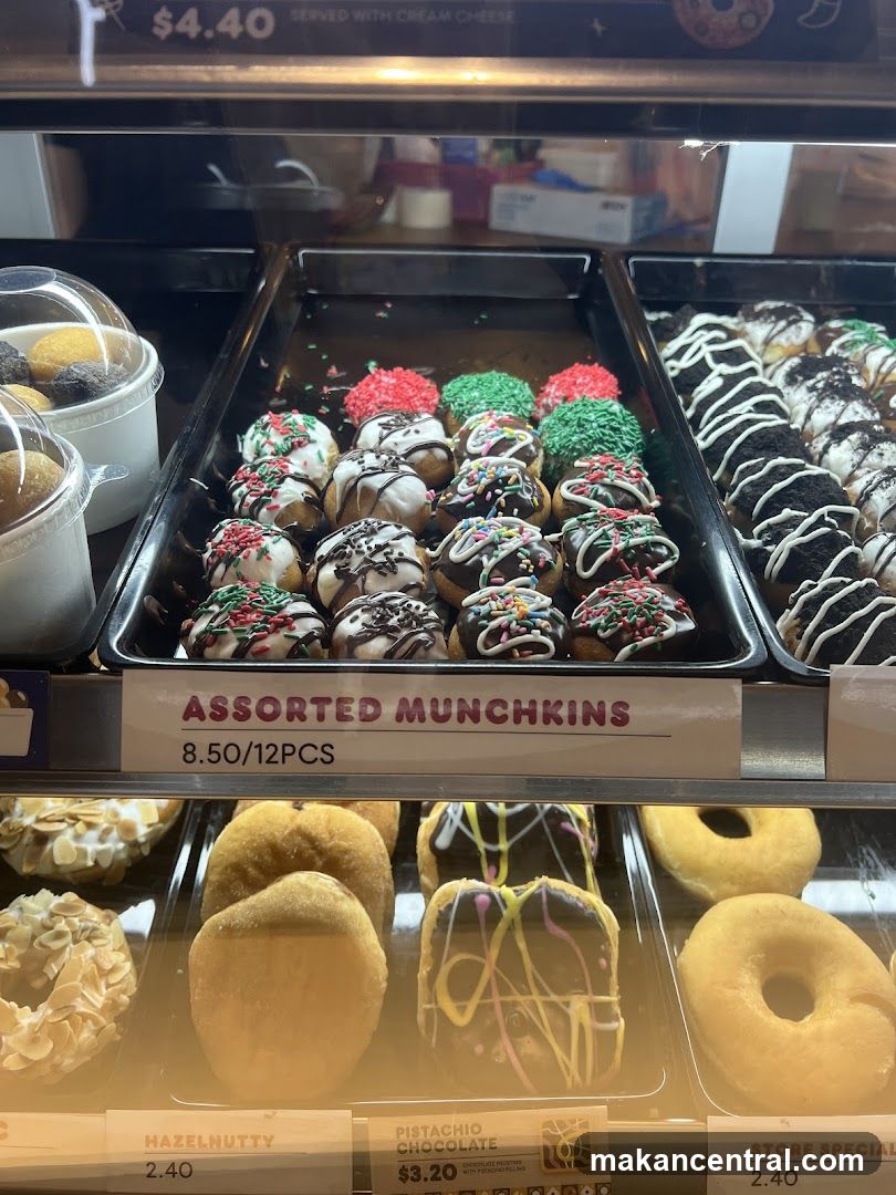 Donuts and Munchkins Display