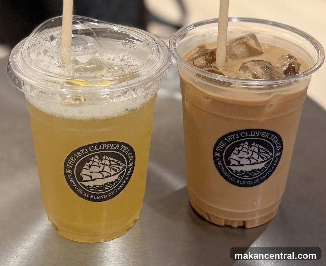 Two Iced Drinks