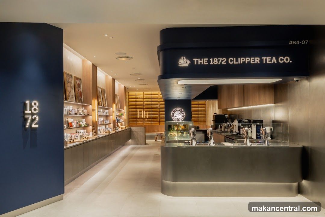 The 1872 Clipper Tea Co. Interior