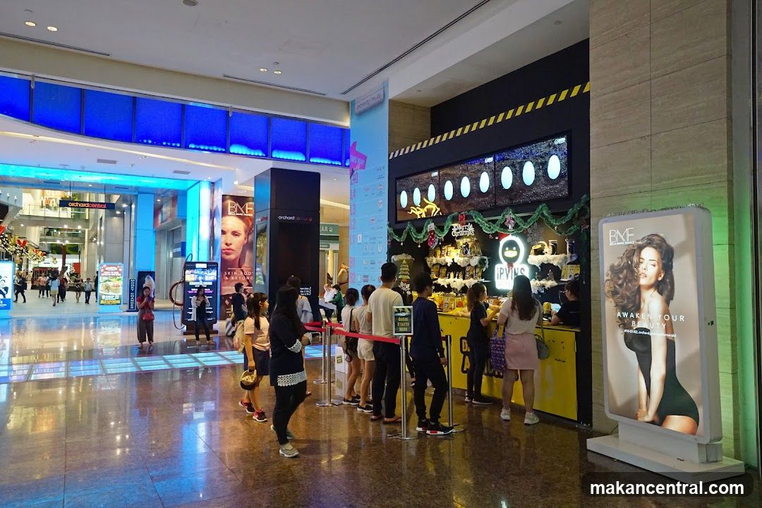 Snack stand in a mall