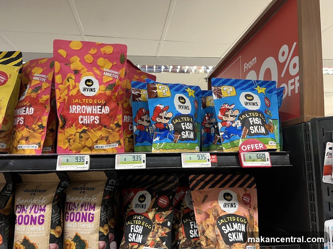 Snack Display with Sale Sign