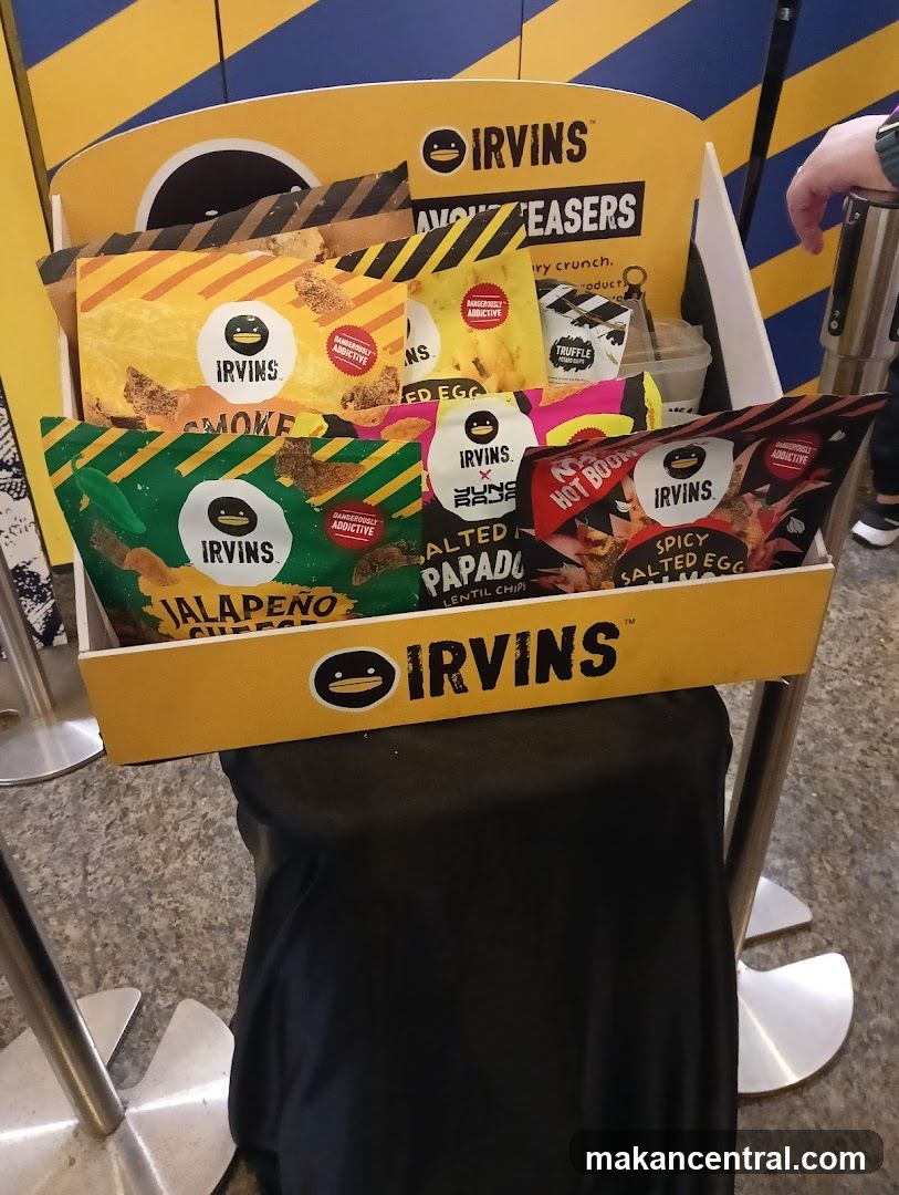 Irvins Snack Display