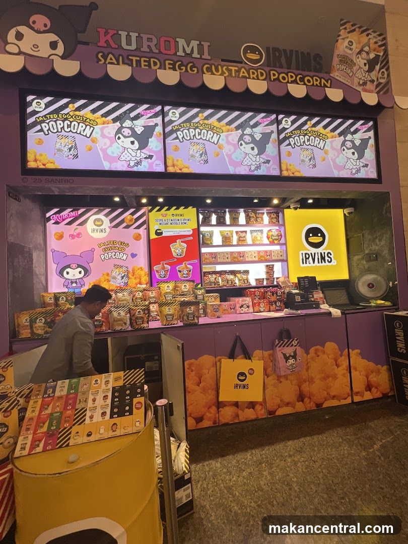 Kuromi x Irvins Popcorn Stand