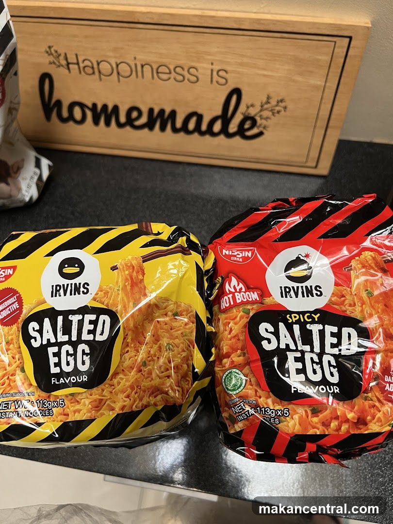 Irvins Salted Egg Instant Noodles