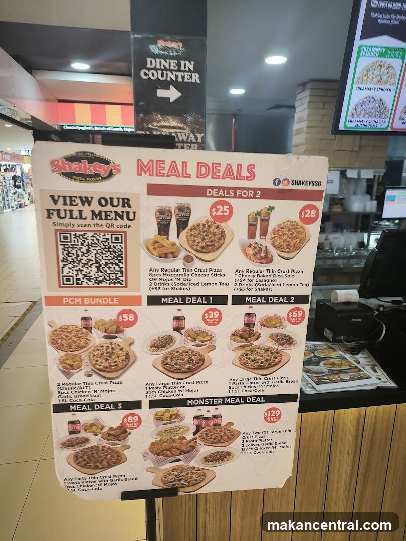Shakey's Meal Deals