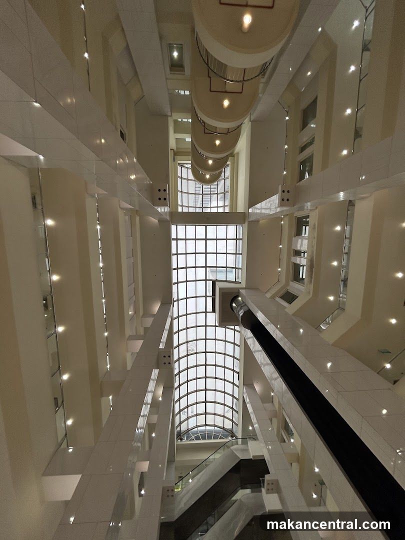 Interior of a Modern Building Atrium