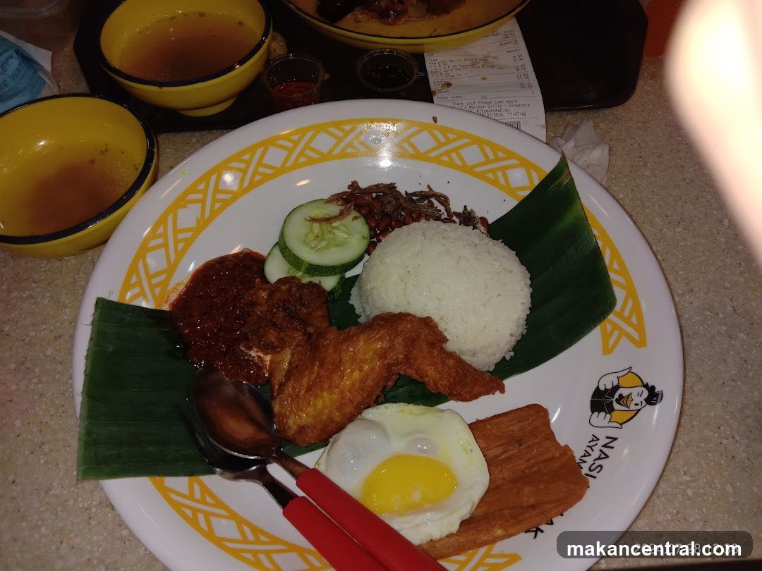 Nasi Ayam Plate