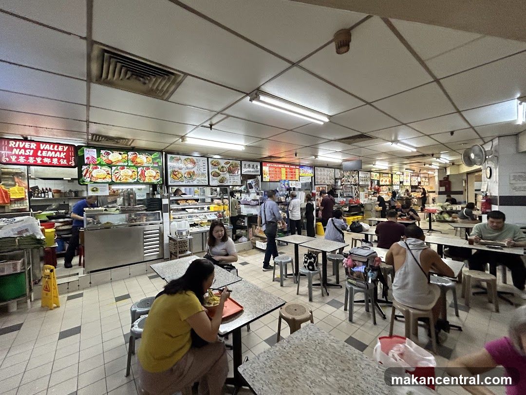 Busy Food Court