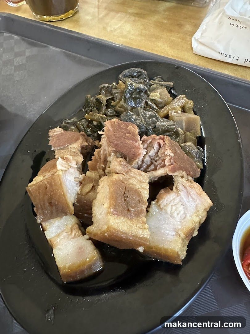 Braised Pork Belly with Preserved Vegetables