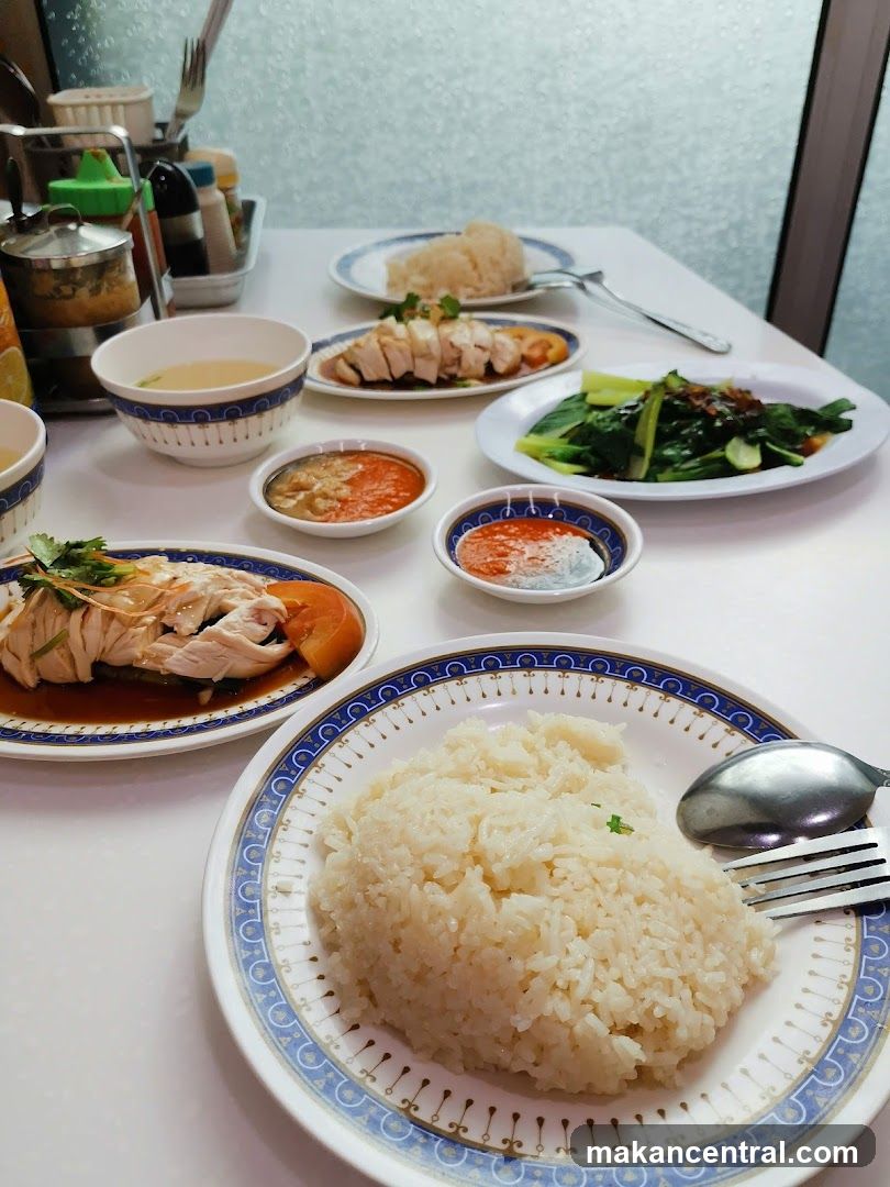 Hainanese Chicken Rice Meal