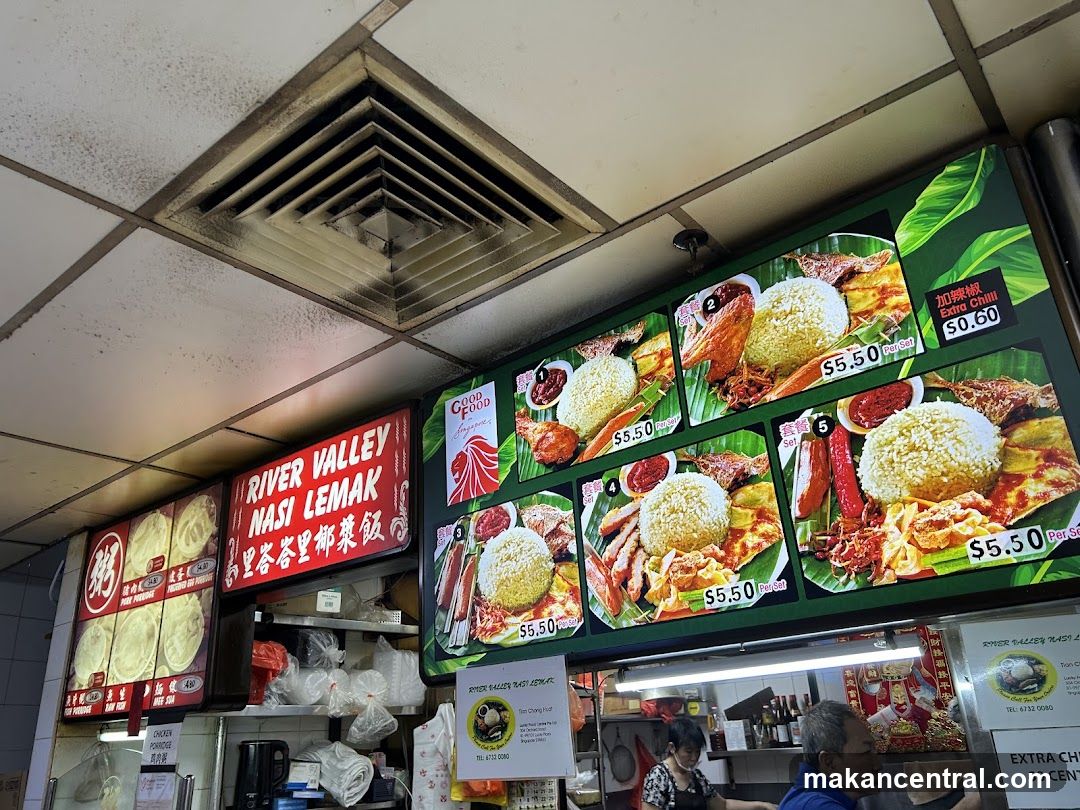 River Valley Nasi Lemak Menu