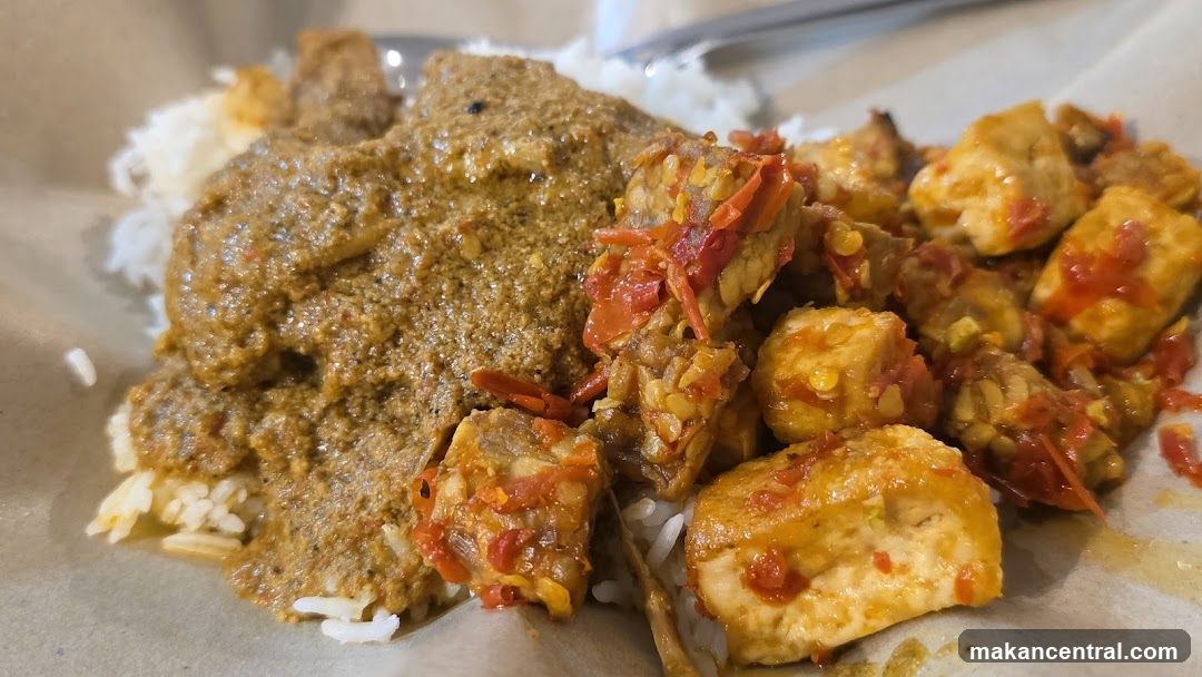 Spicy Tofu and Tempeh with Rice
