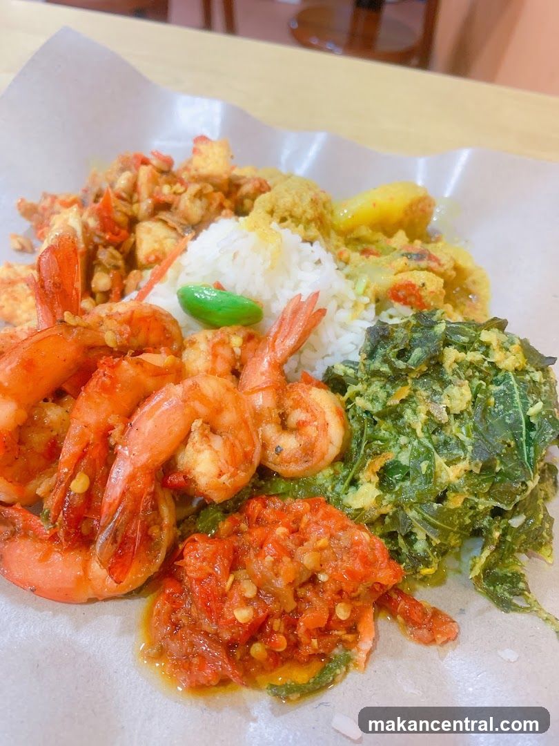 Shrimp and Rice Platter