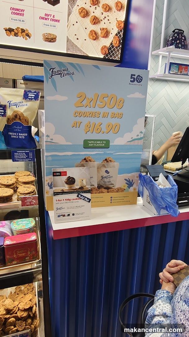 Famous Amos Cookies Promotion