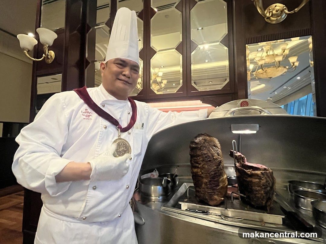 Chef with Roasts