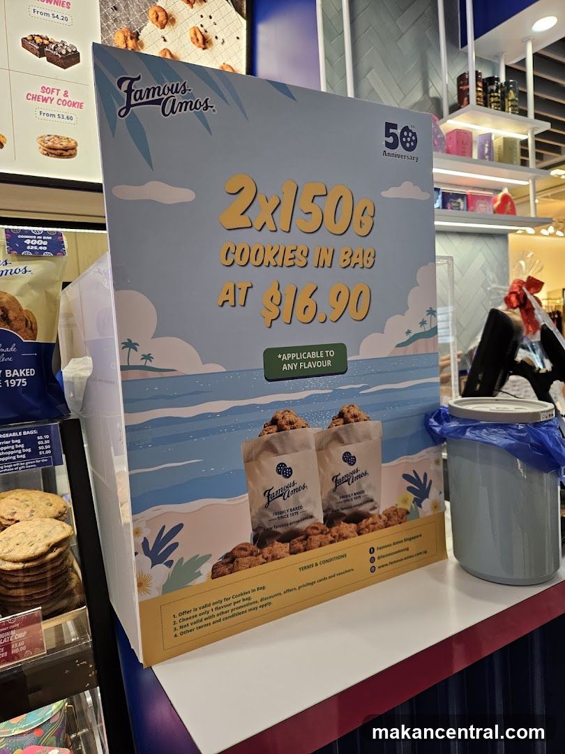 Famous Amos Cookies Promotion