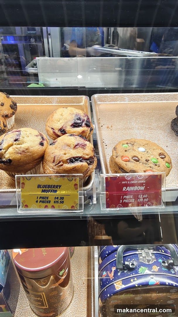 Muffins and Cookies Display