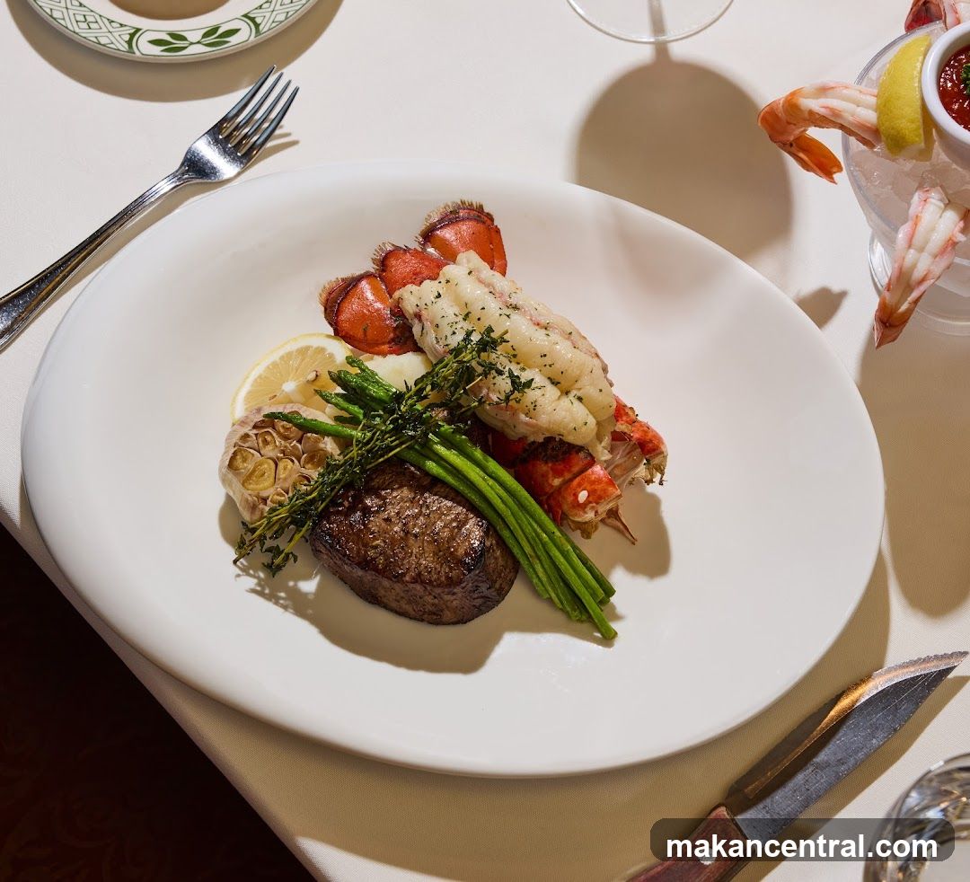 Steak and Lobster Dinner