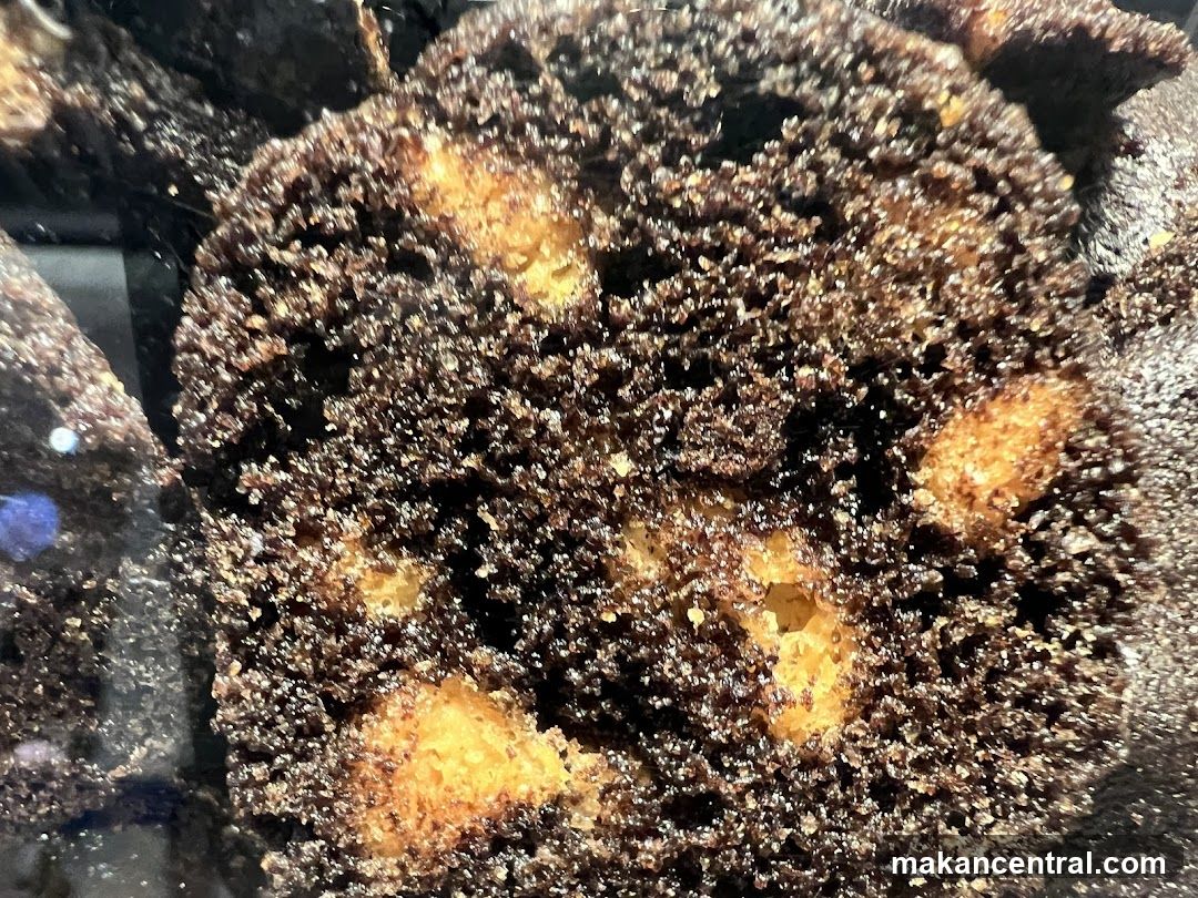 Close-up of a chocolate muffin