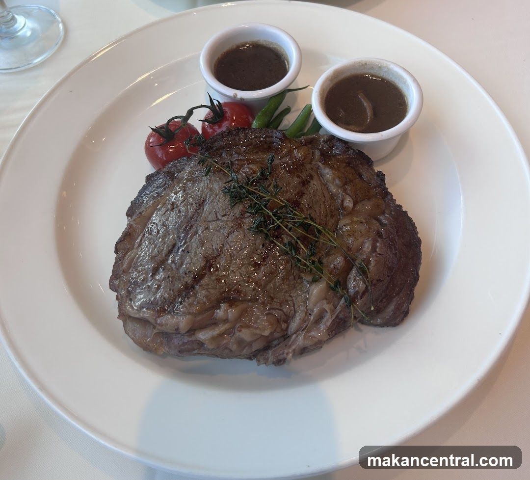 Ribeye Steak with Sides