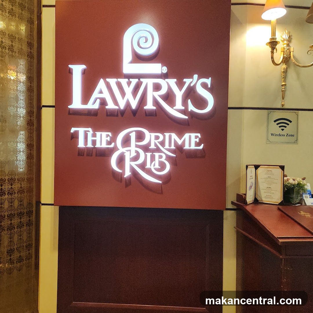 Lawry's The Prime Rib Signage