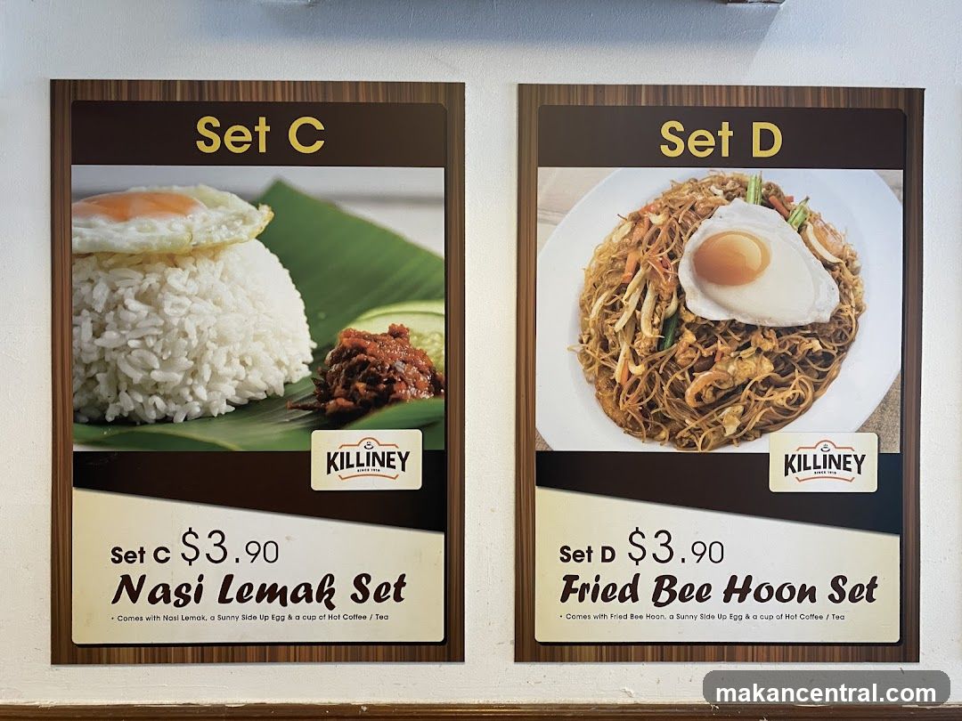 Set C and Set D Menu