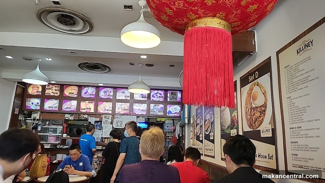 Restaurant Interior with Menu Boards