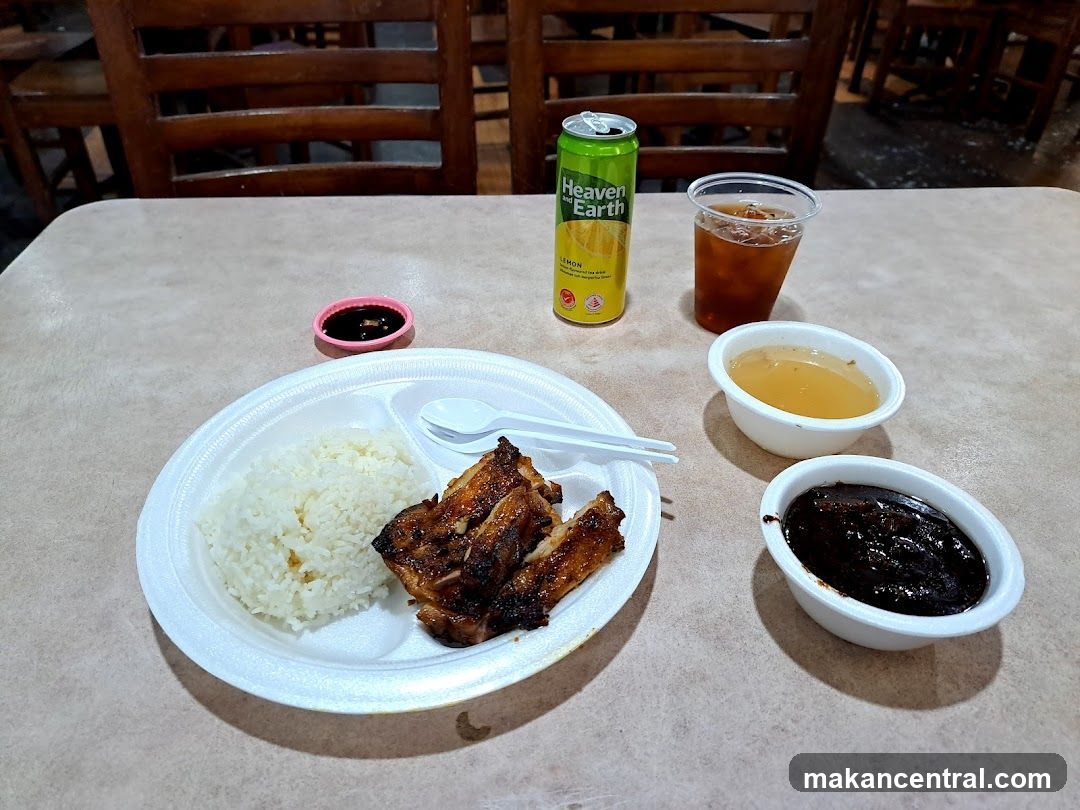 Meal with Ribs and Rice