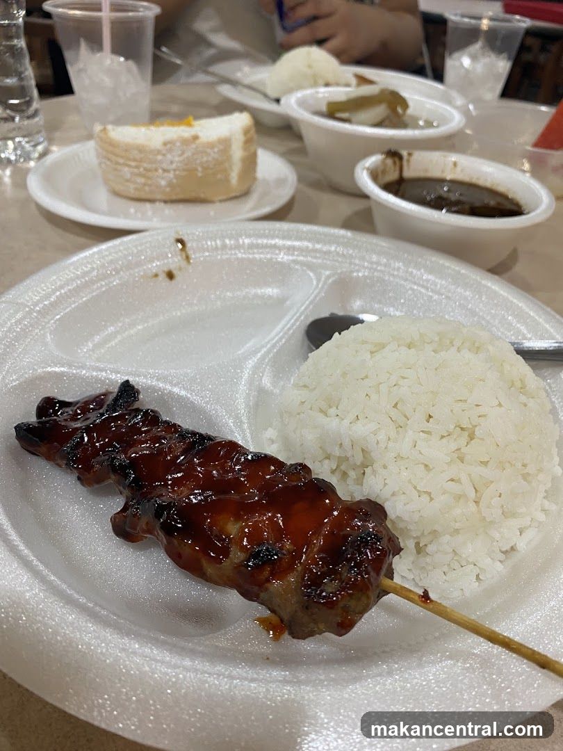 Barbecue Skewer with Rice