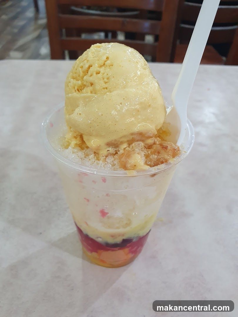 Dessert with Ice Cream