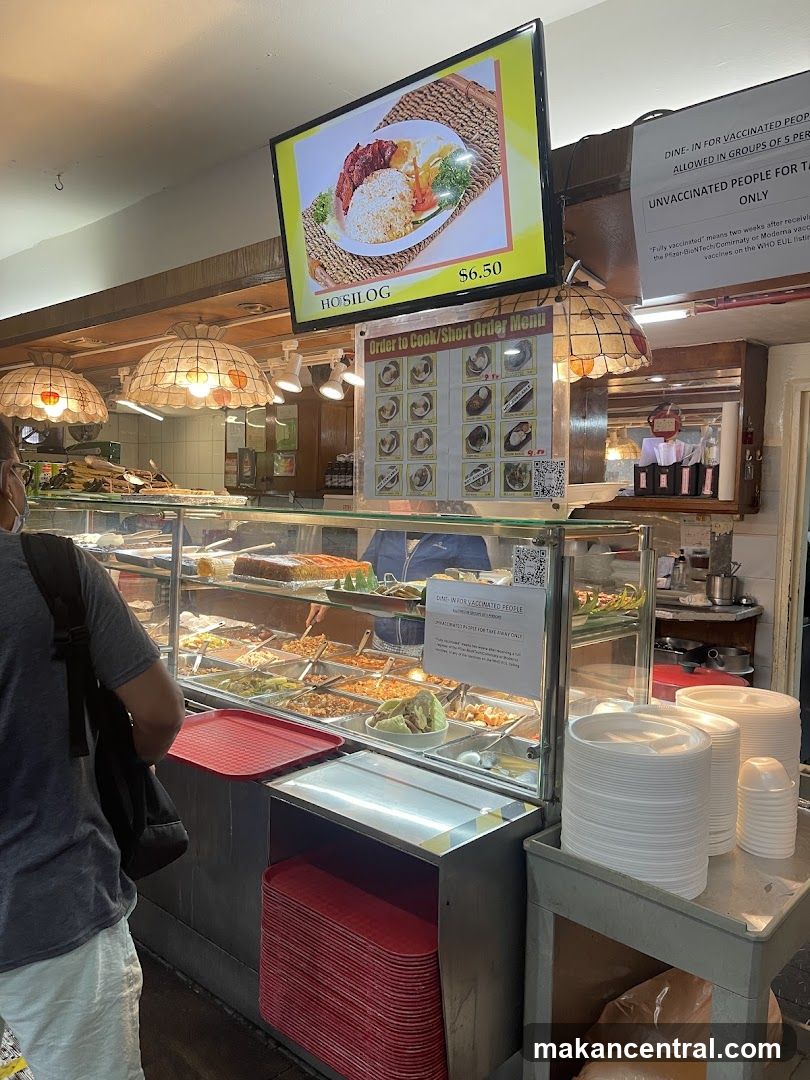 Food Display and Menu