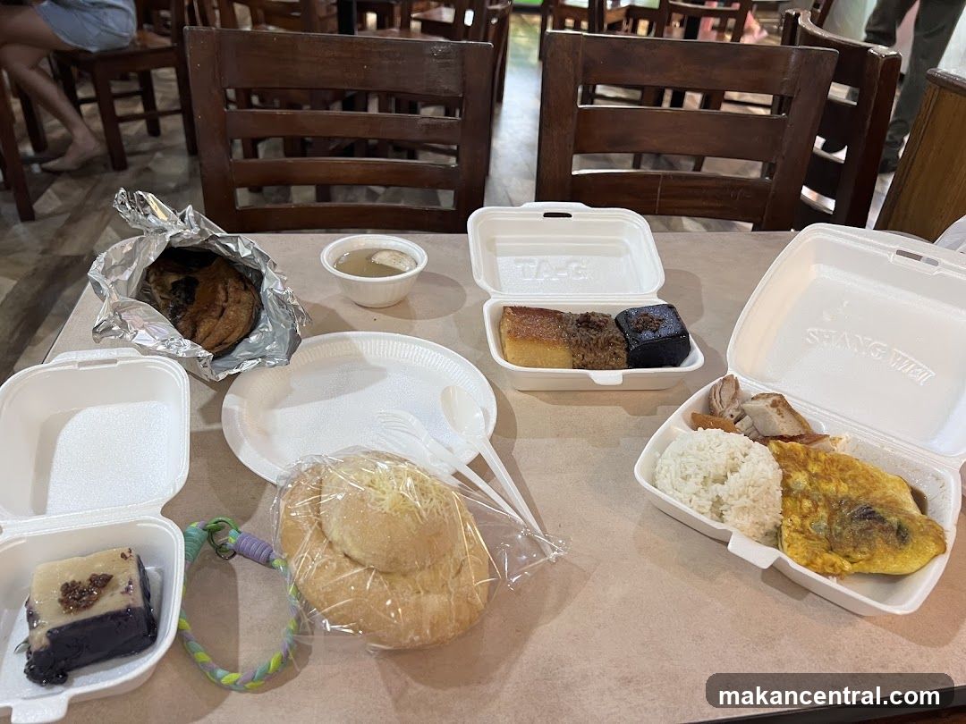 Takeout Food on Table