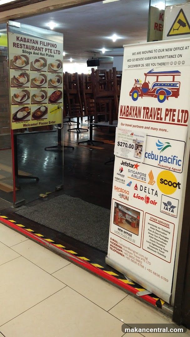 Kabayan Filipino Restaurant Pte Ltd